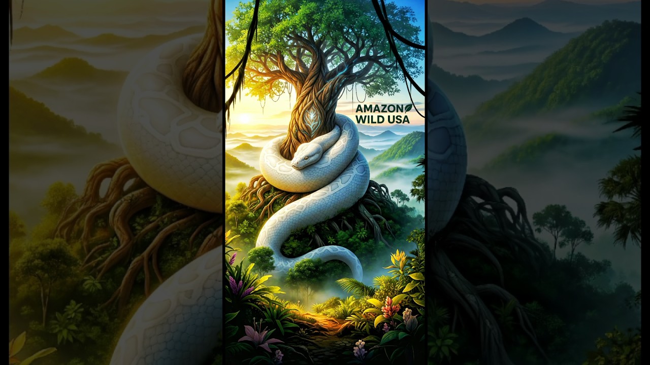 MYTHICAL Guardian Serpent VS. The Amazon's Undead Army! 💀 #terrifying #anaconda  #shorts