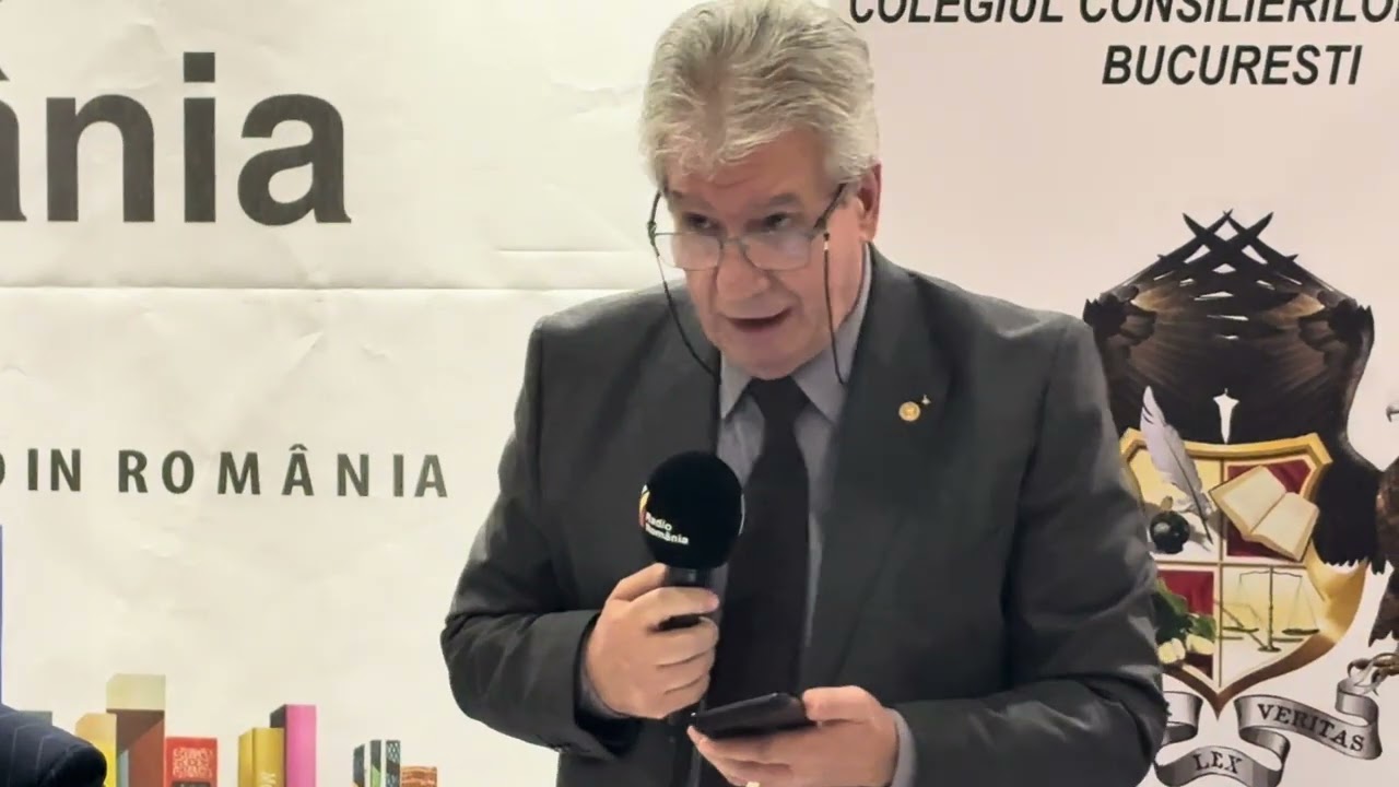 Lansare carte privind istoria profesiei de consilier juridic Edward Anagnoste
