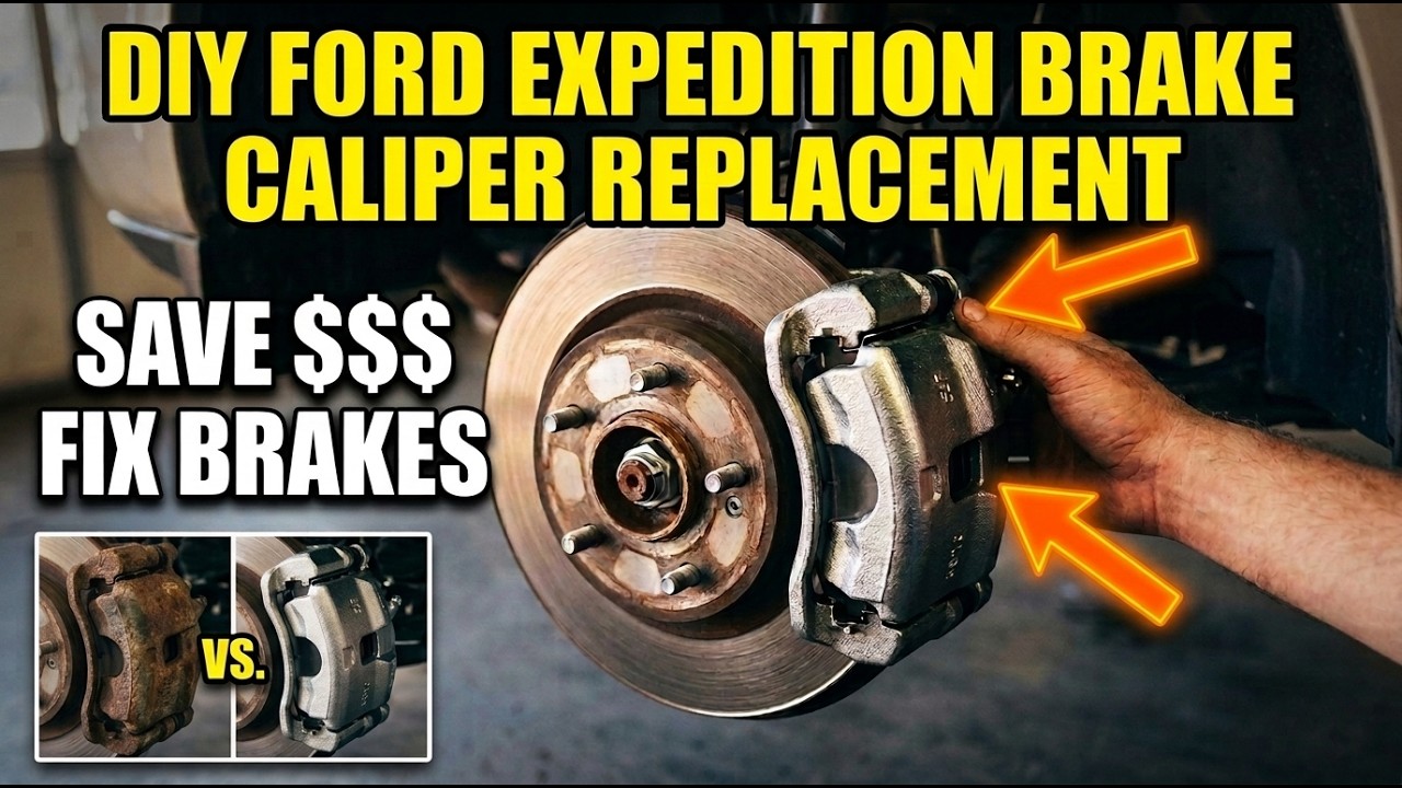 2007-2014 Ford Expedition DIY Front Brake Caliper Replacement Tutorial | Step-by-Step Guide