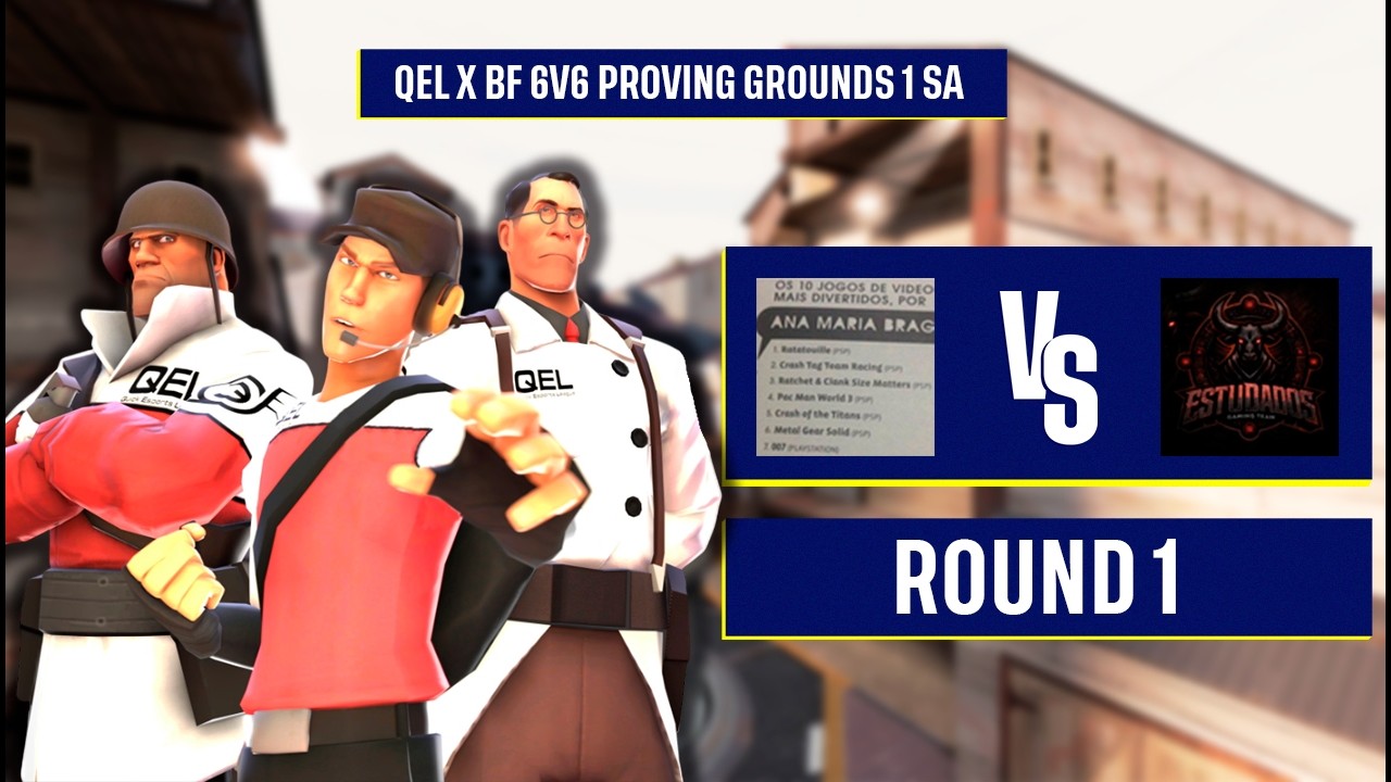 O I. M. DE OLAF VS ESTUDADOS BLACK | QEL X BF 6V6 PROVING GROUNDS 1 SA | INVITE | ROUND 1