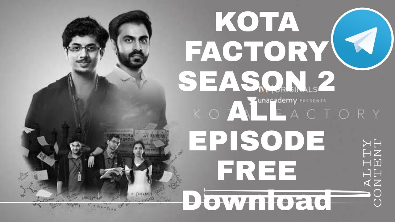 Kota factory season 2 full episode HD free download Telegram link Fast download link Quality Content