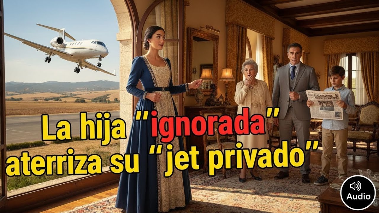 La Hija Despreciada Aterriza Su Jet Privado, Desatando Un Imperio Oculto Que Destroza Ilusiones.