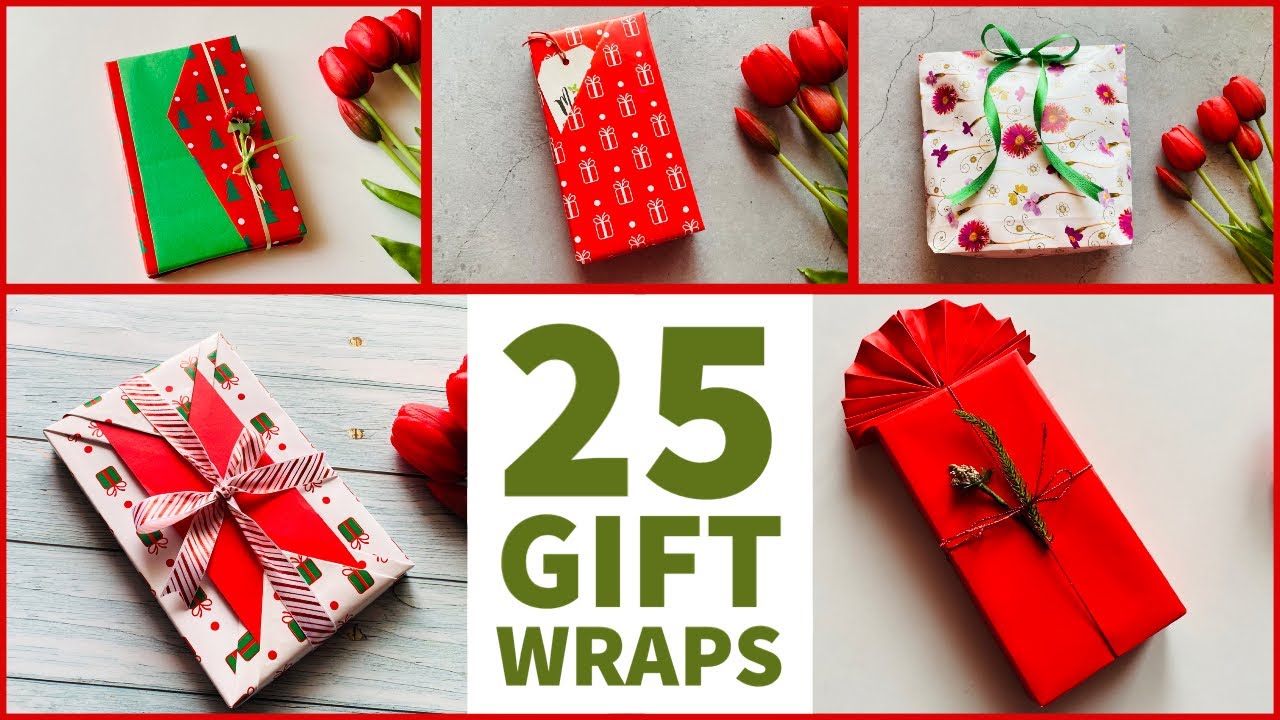 25 Stunning Gift Wrapping Ideas | DIY Gift Packing | Creative Gift Wraps #giftwrap