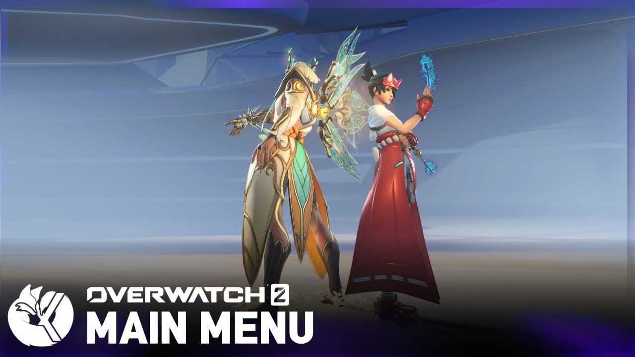 Mythic Lifeweaver & Kiriko Main Menu