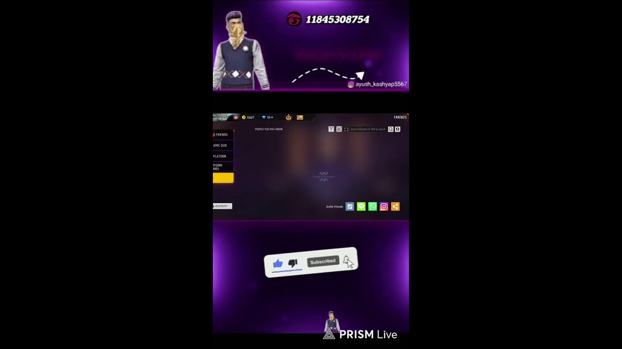 FREE FIRE LIVE 🔴 ID REACTION | CUSTOM ROOM