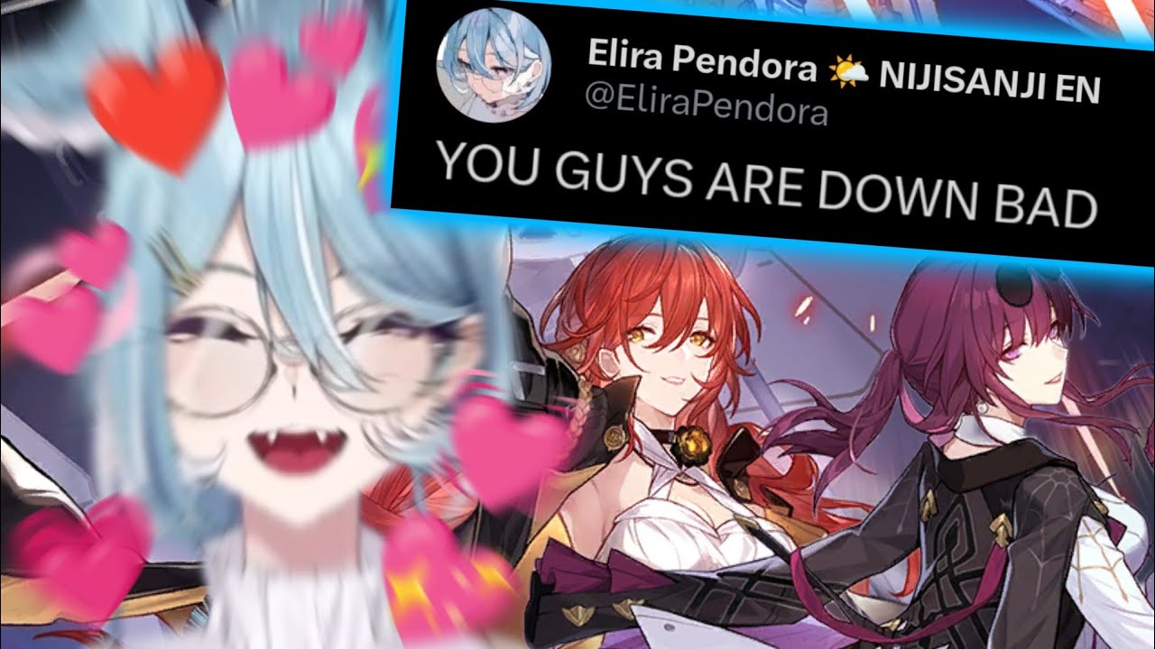Elira's & chat reaction When two mommies Kafka & Himeko in the same screen  | Honkai Star Rail