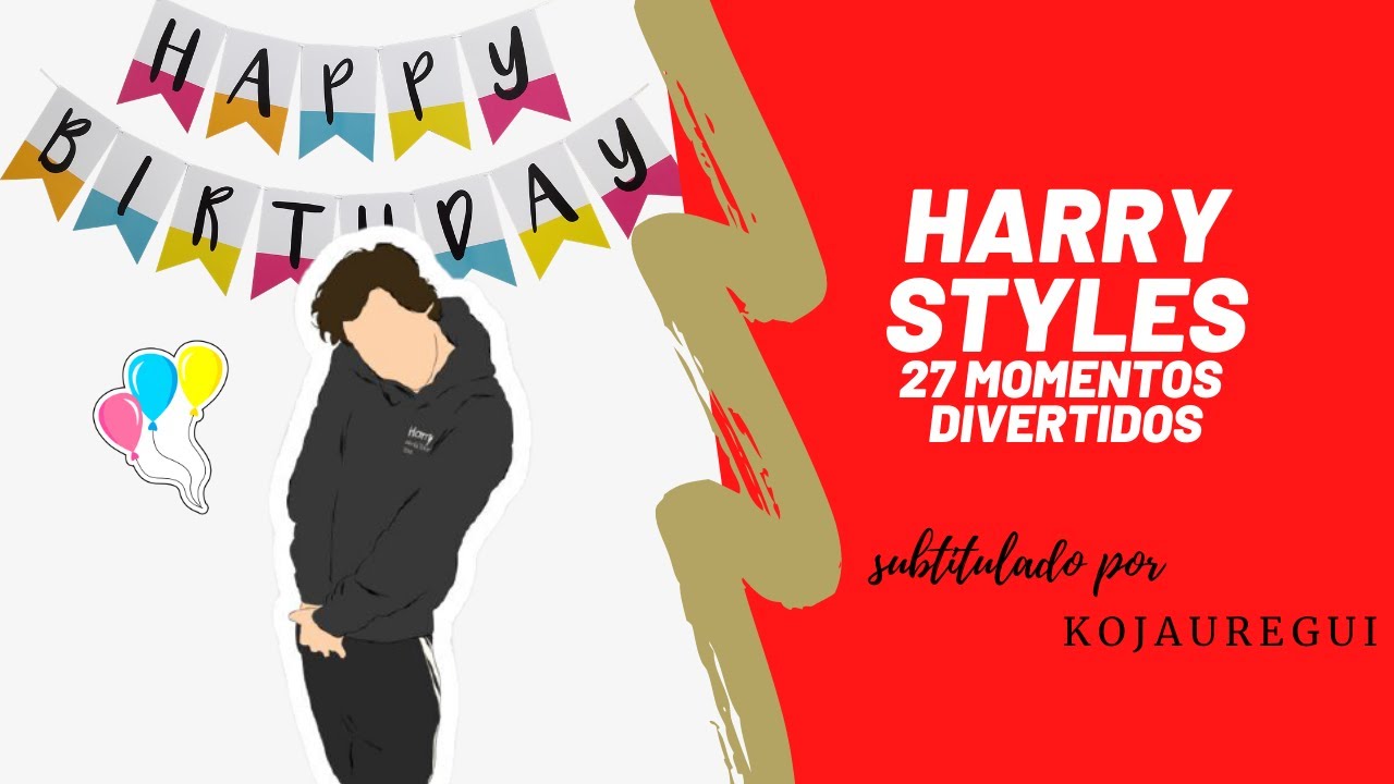 Harry Styles - 27 momentos divertidos (Subtitulado)