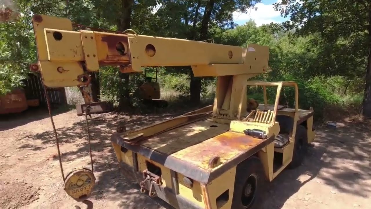 Will it run?!  Abandoned Crane