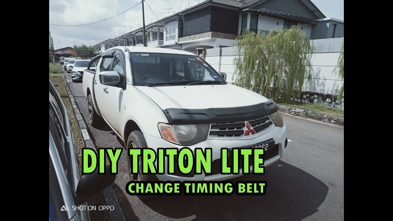 PROJEK DIY TRITON LITE CHANGE TIMING BELT