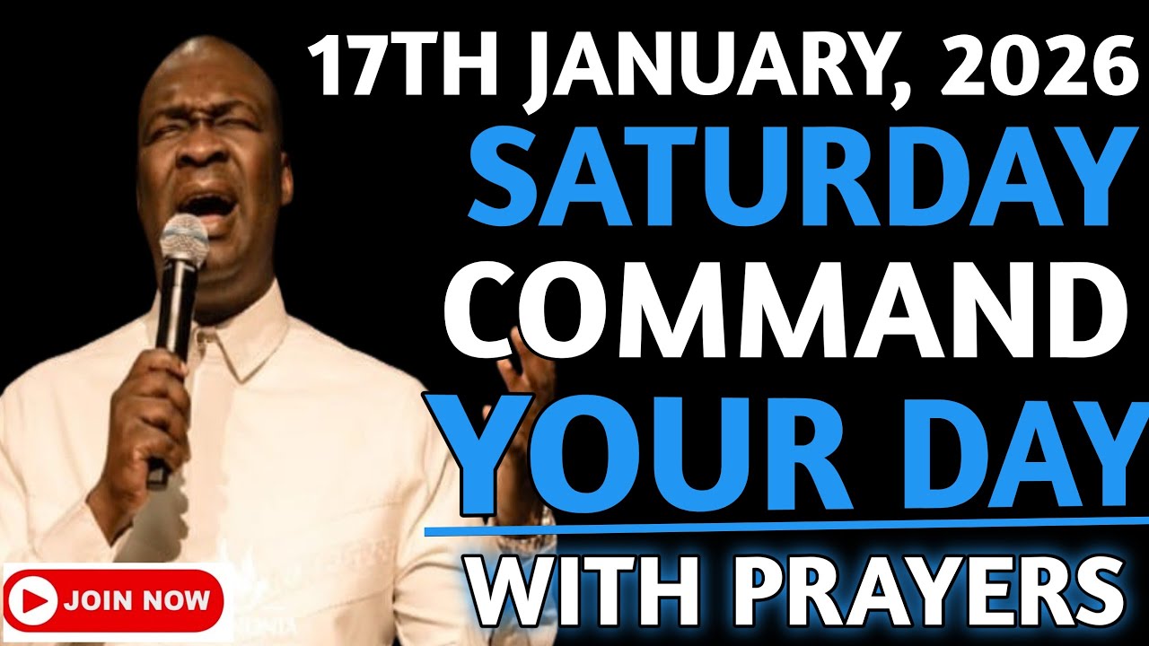 [SATURDAY, 17TH JANUARY] START YOUR SATURDAY WITH PRAYER | SPIRITUAL PRAYER BY APOSTLE JOSHUA SELMAN