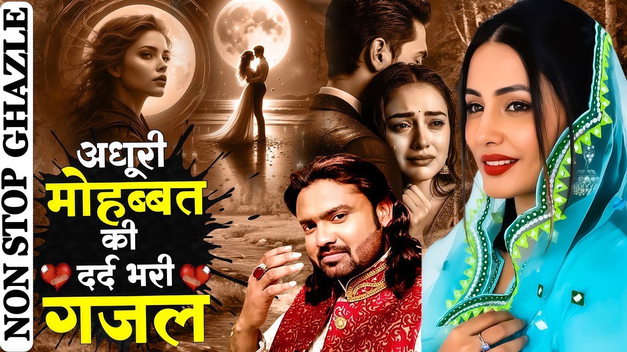 2026 की झूठी मोहब्बत की दर्द भरी गजले | दर्द भरी गजल | NonStop Ghazal | Arshad Kamli Sad Ghazal