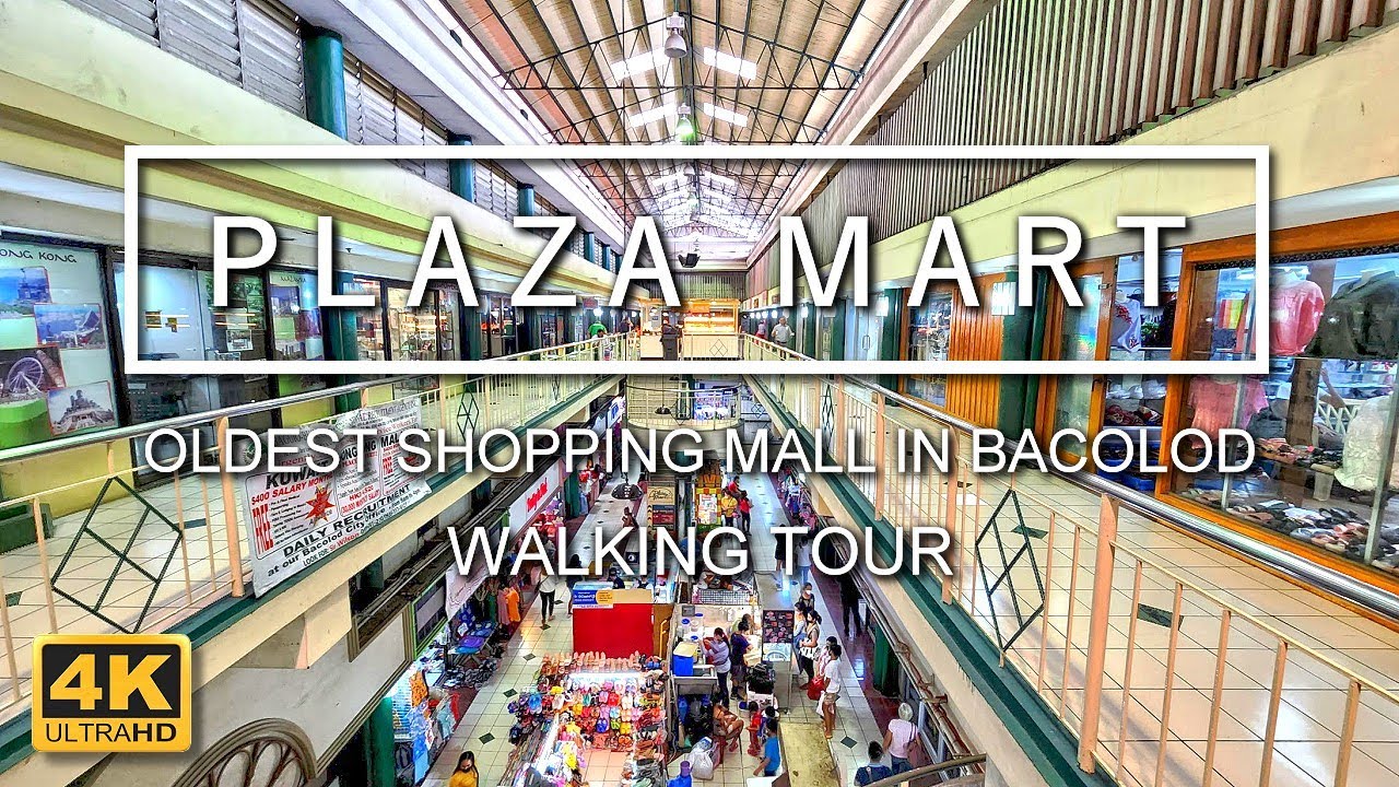 Plaza Mart The Oldest Mall in Bacolod City [4K] Walking Tour