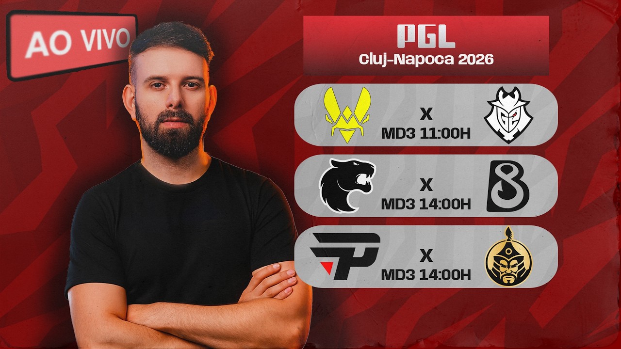 LIVE: PARIVISION vs MOUZ - PGL Cluj-Napoca 2026 - !LIVEPIX