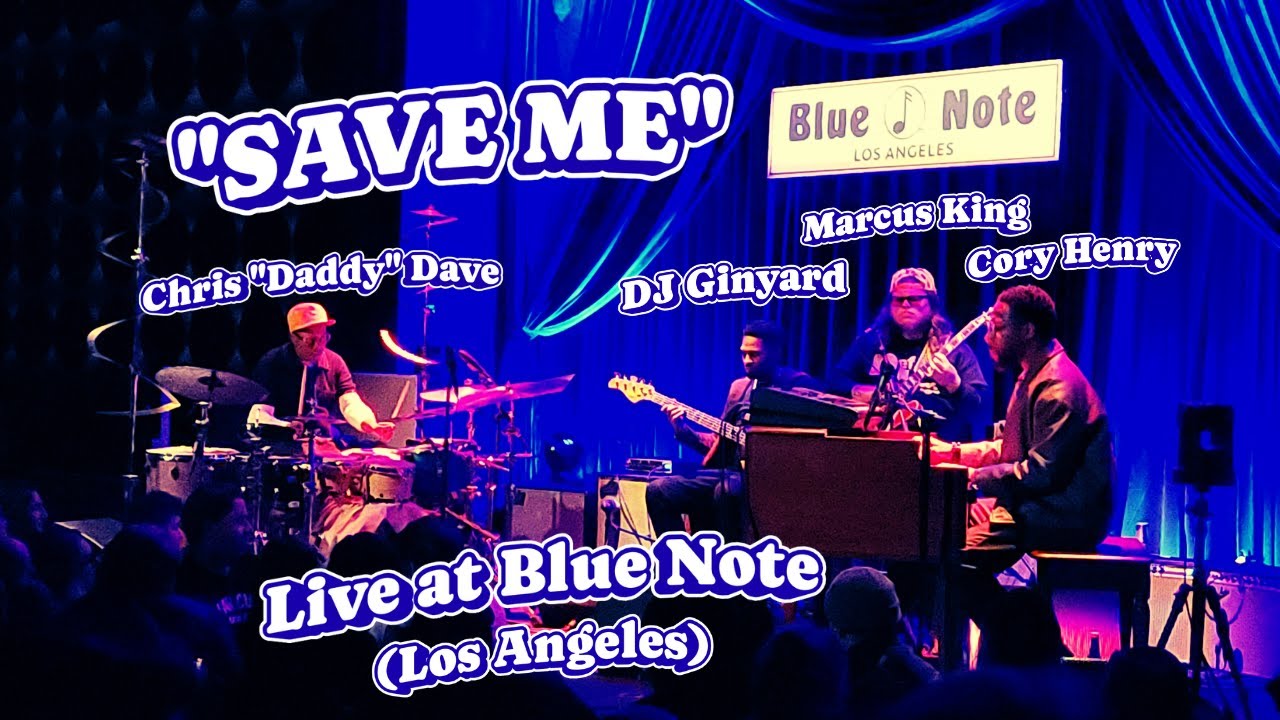 MARCUS KING, CHRIS DAVE, CORY HENRY, and DJ GINYARD - 