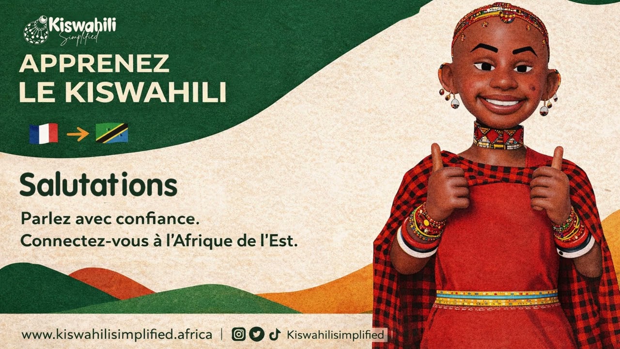 SWAHILI GREATINGS IN FRENCH