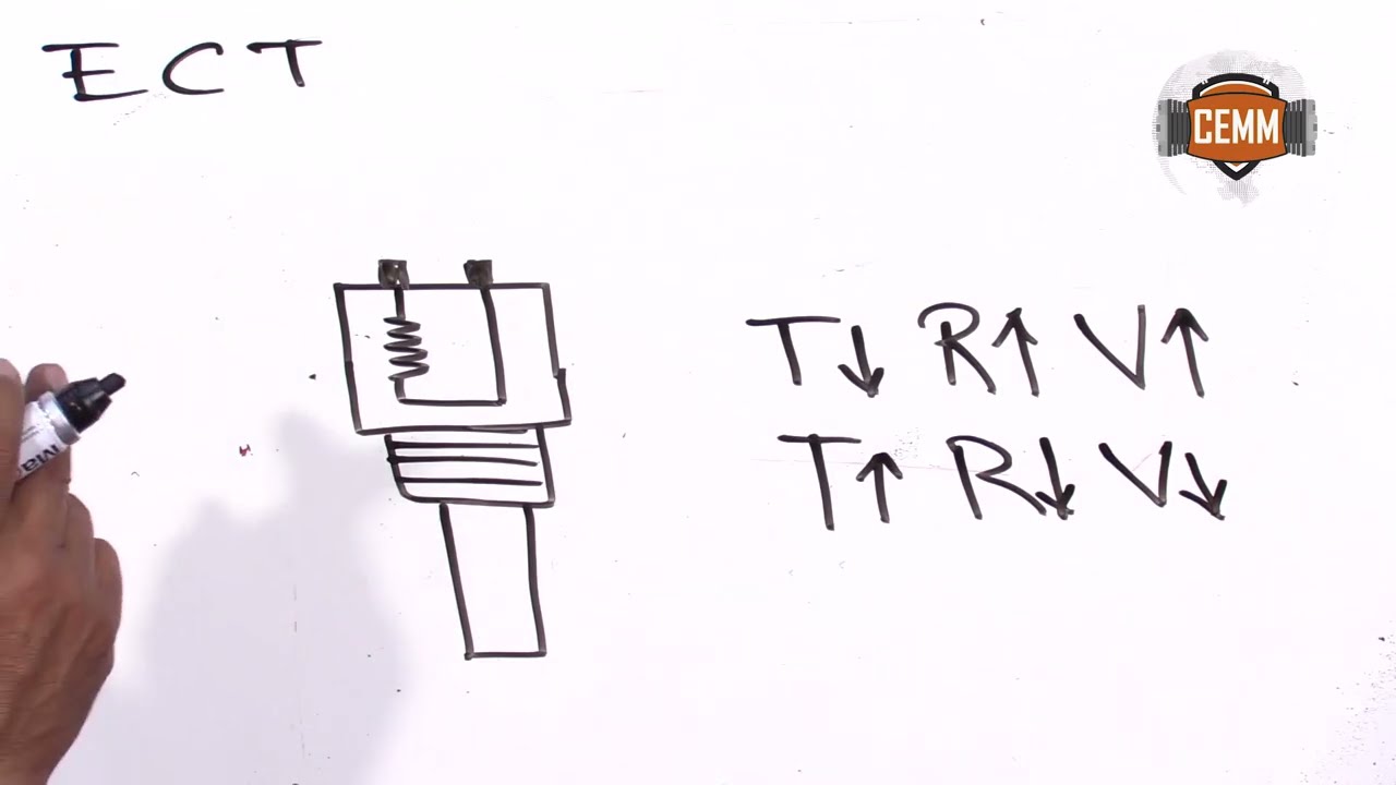 Sensor de Temperatura (Sensor ETS):  Tipo Diagrama Funcionamiento Fallas TEORÍA
