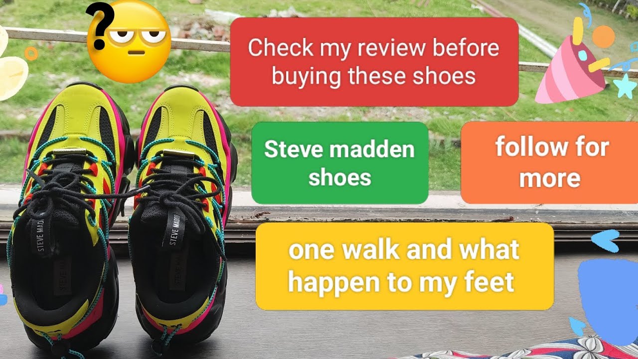 Steve madden shoes honest review