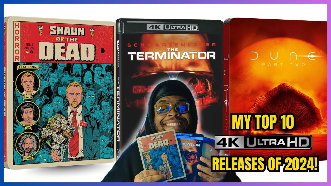 The Top 10 4K Blu-Ray UHD of 2024