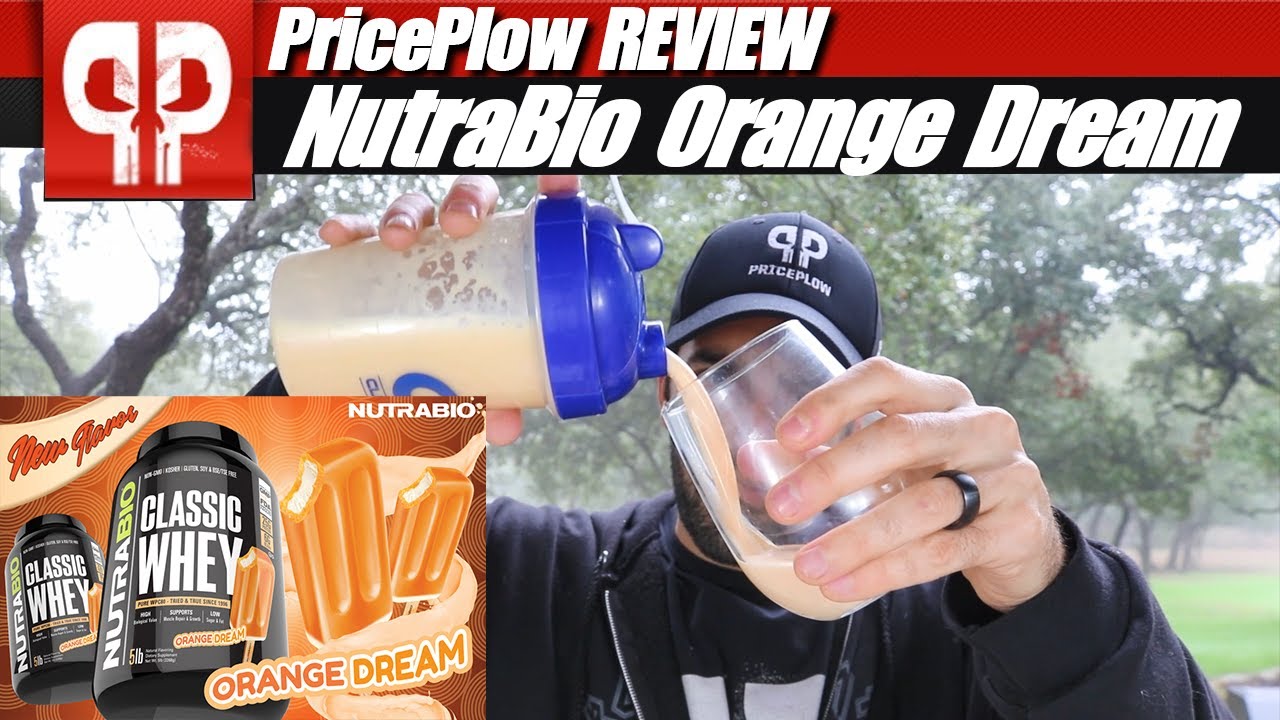 NutraBio Classic Whey ORANGE DREAM REVIEW!