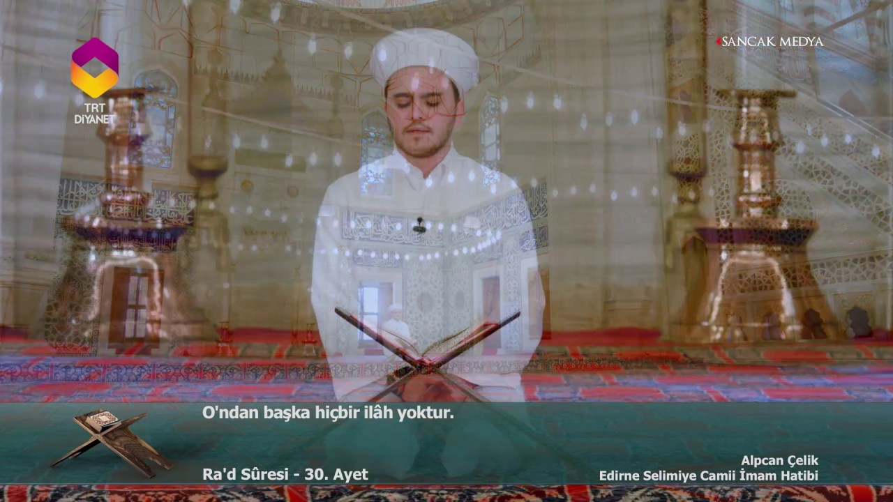 TRT DİYANET İmam ve Kıraat / 11.Bölüm - Alpcan Çelik / Edirne Selimiye Camii İmam Hatibi