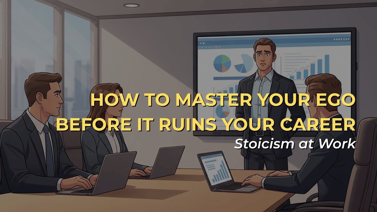 How to Master Your Ego Before It Ruins Your Career | Stoicism at Work