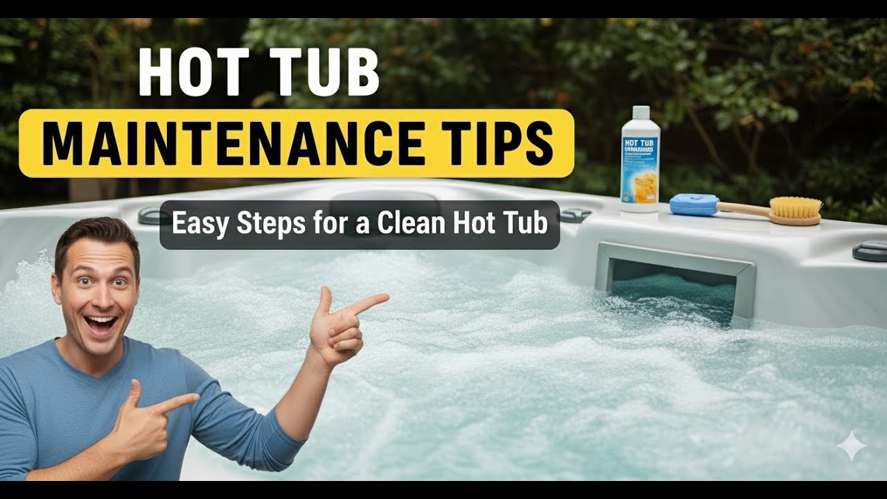 Hot Tub Maintenance Made Easy | How to Drain, Clean, Fill & Balance (Beginner&rsquo;s Step-by-Step Guide)