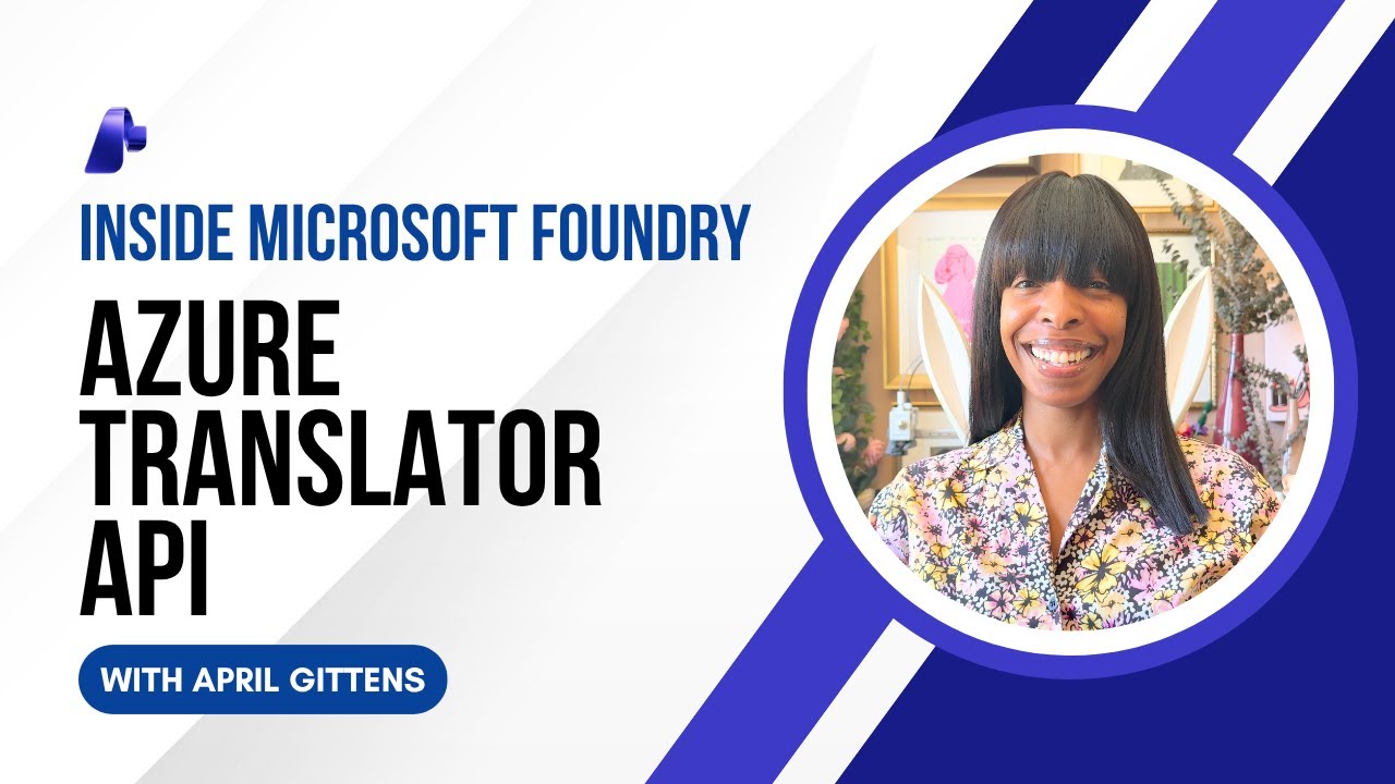 Azure Translator API (Public Preview) in Foundry Tools