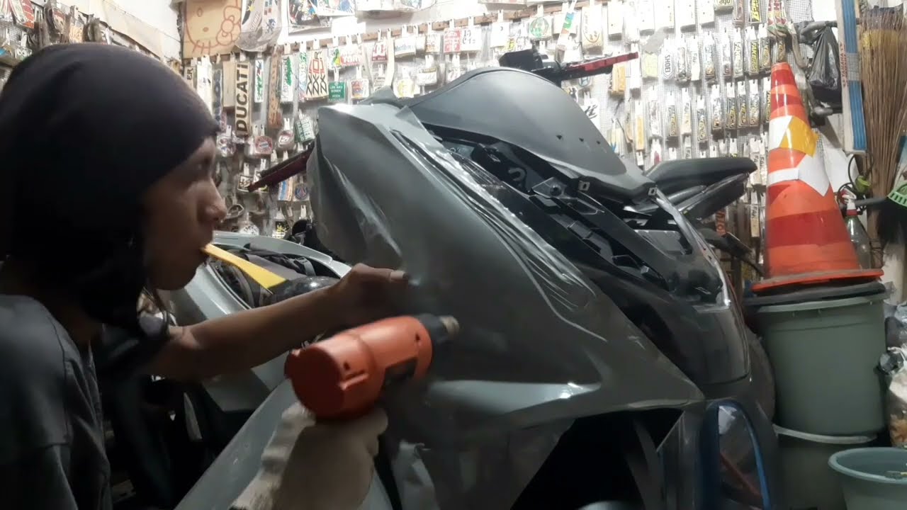 cara scotlet sayap pcx full tanpa sambungan