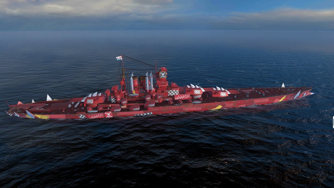 Ship Smasha Tier 8 soviet premium battleship gameplay - World of Warships Blitz