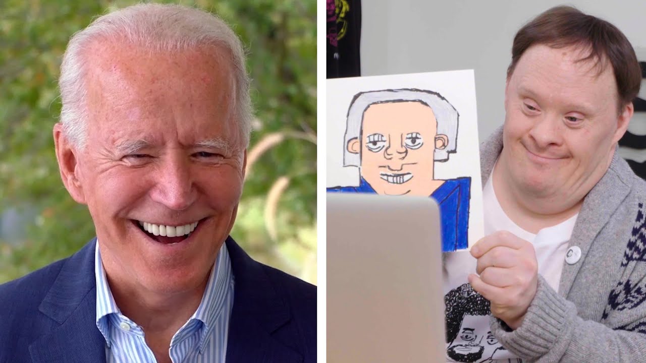 Joe Biden Surprises Artist & Big Biden Supporter, Rick with a Phone Call