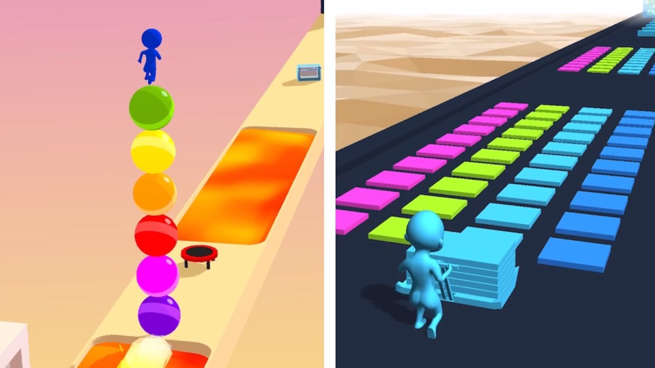 Stack Rider Vs Stack Colors : All Levels Gameplay - New Update Android, iOS #7
