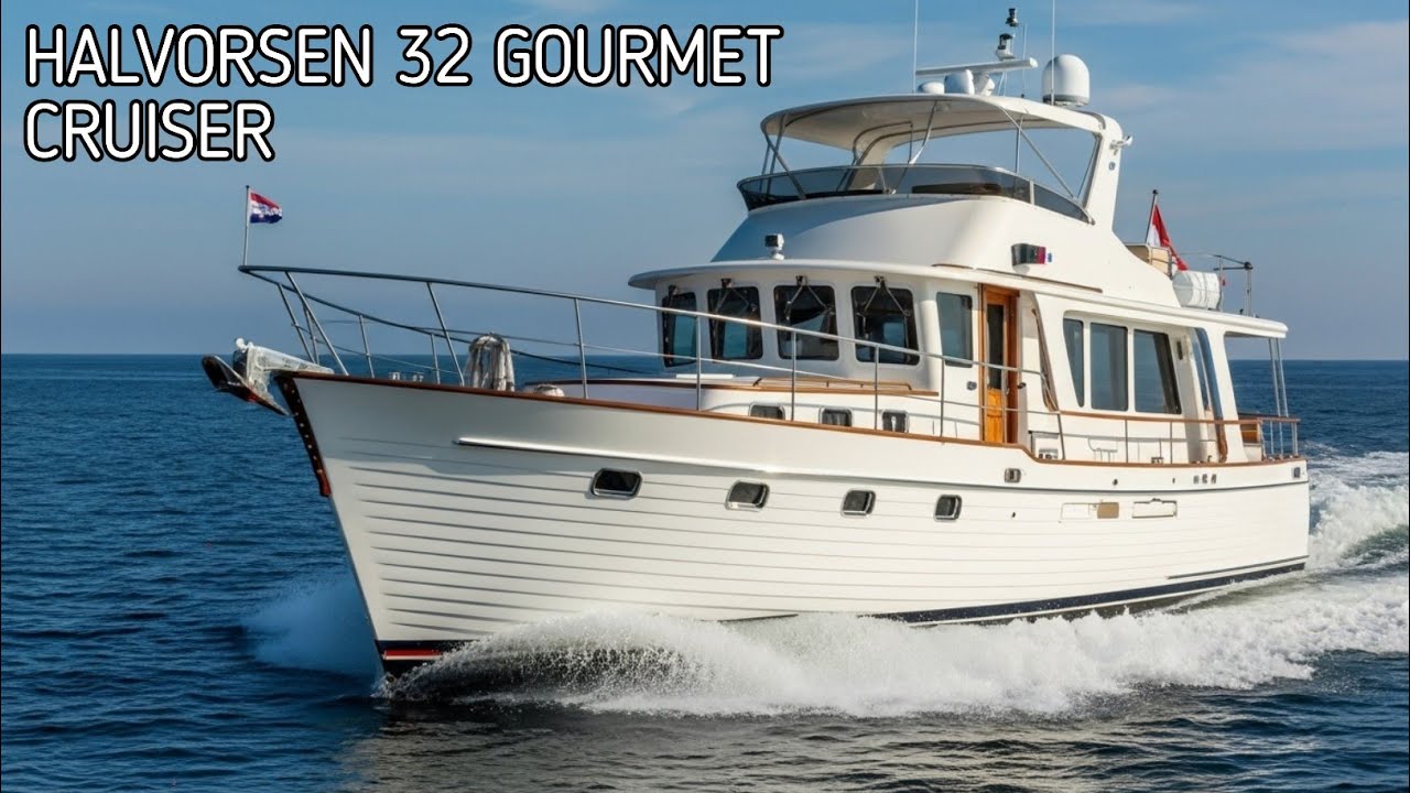 Halvorsen 32 Gourmet Cruiser | Небольшой траулер, большой характер