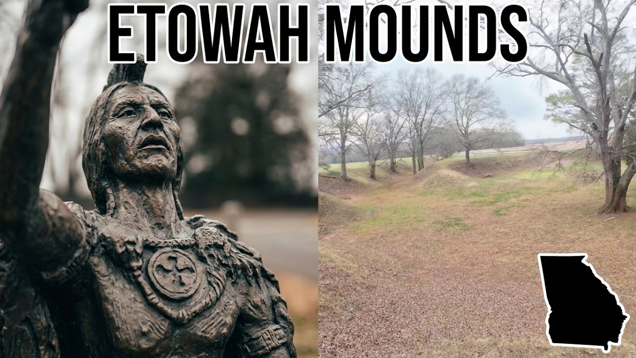 Etowah Mounds Historic Site I Cartersville I Georgia Native American History I Indigenous Land I 4K