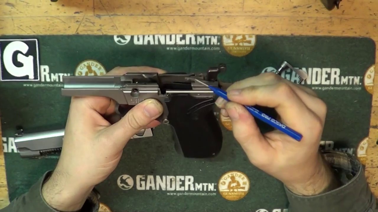 S&W 5906 takedown