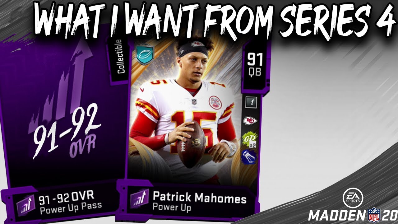 WHAT I WANT FROM SERIES 4 UPDATE [MADDEN 20 ULTIMATE TEAM]