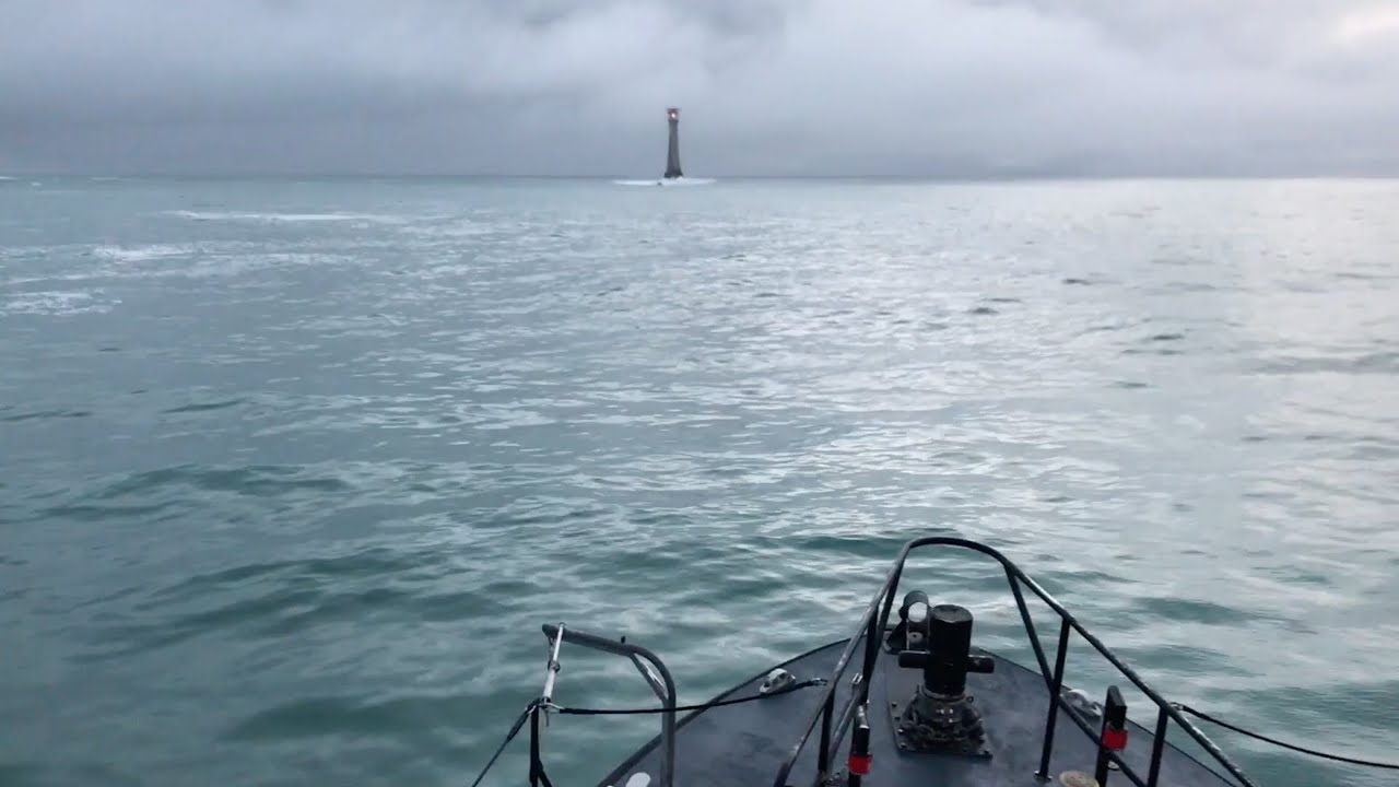 On Exercise Aboard the St Mary's RNLI Lifeboat to Bishop Rock Lighthouse