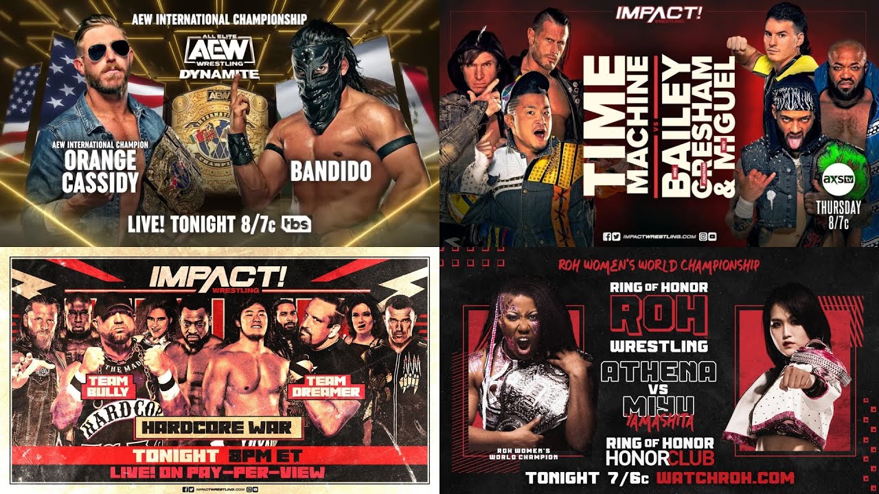 Top 15 Matches of AEW, Impact Wrestling & ROH: April 2023