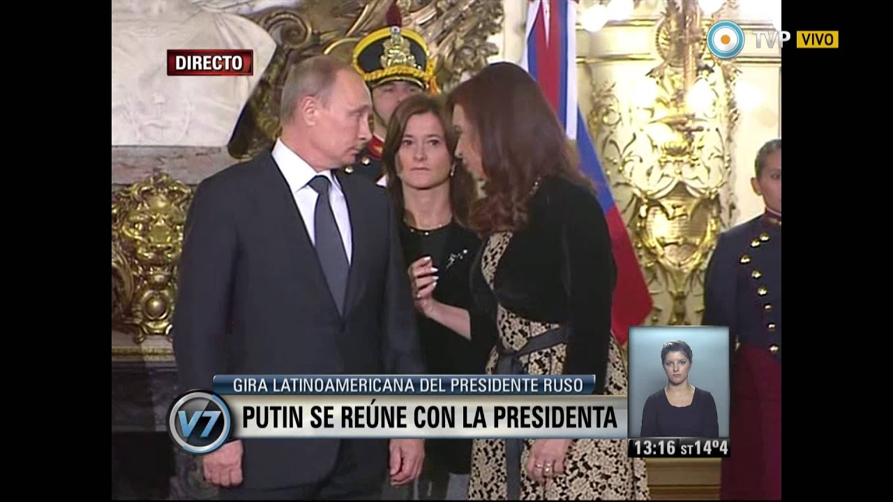 V7inter - Putin se reúne con la Presidenta