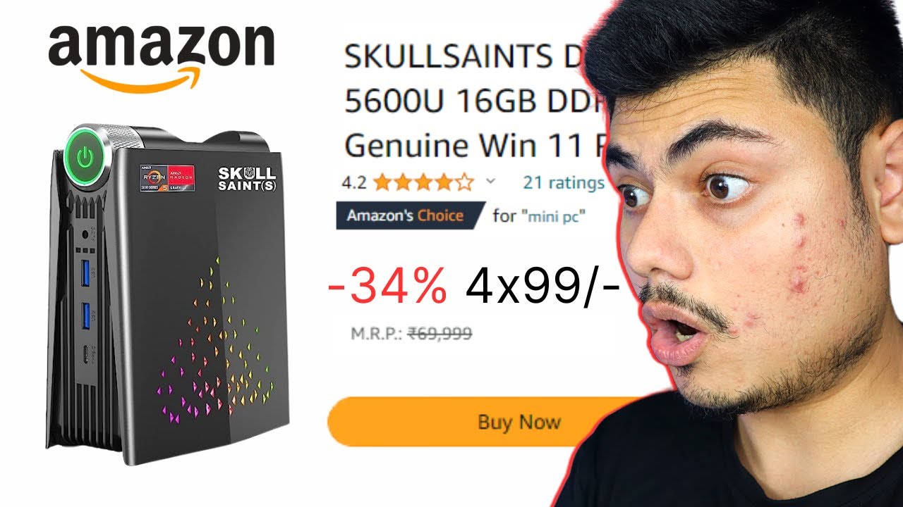 I Try Powerful🔥Mini Pc For Gaming And Editing | Mini Pc 16GB + 500GB