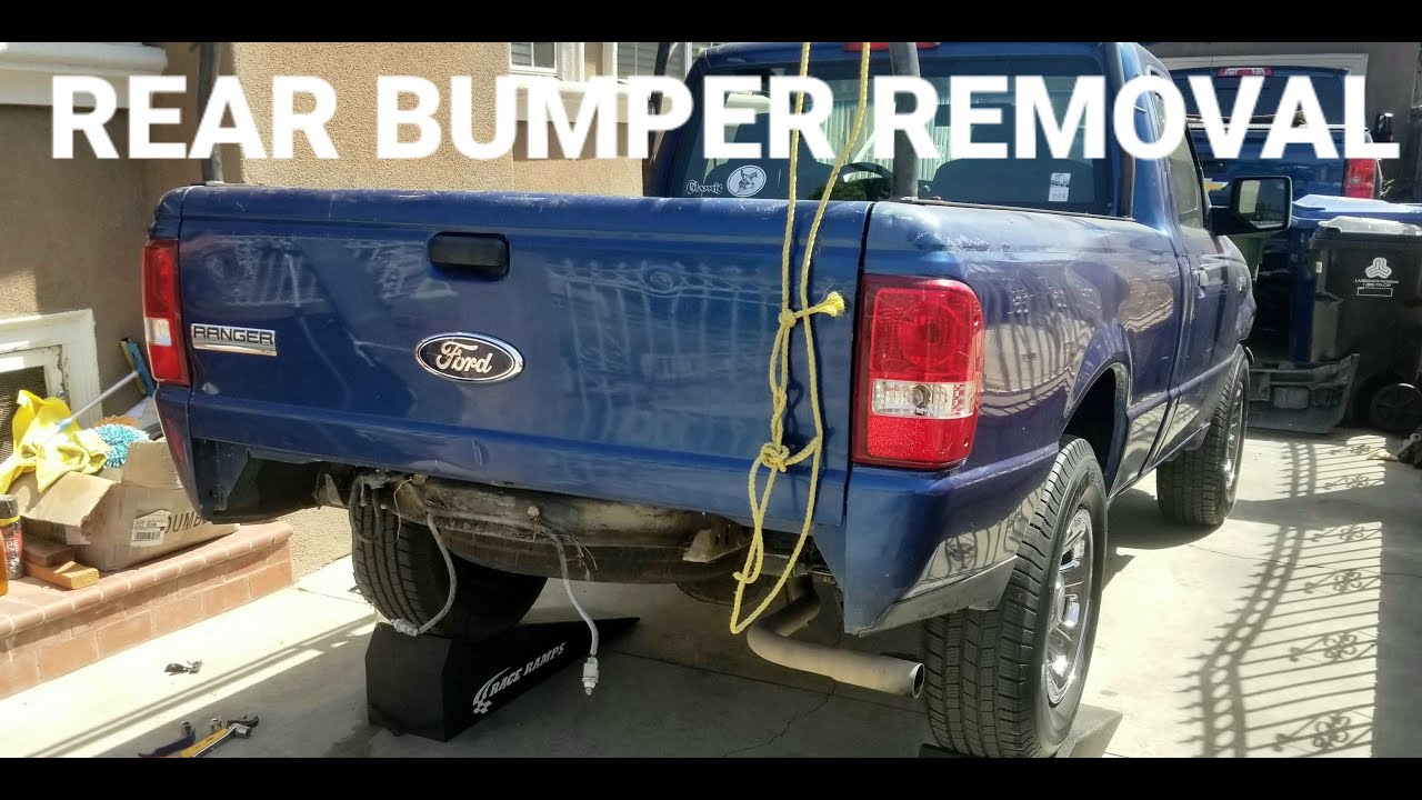 Rear Bumper REMOVAL Ford Ranger (2007-2011)
