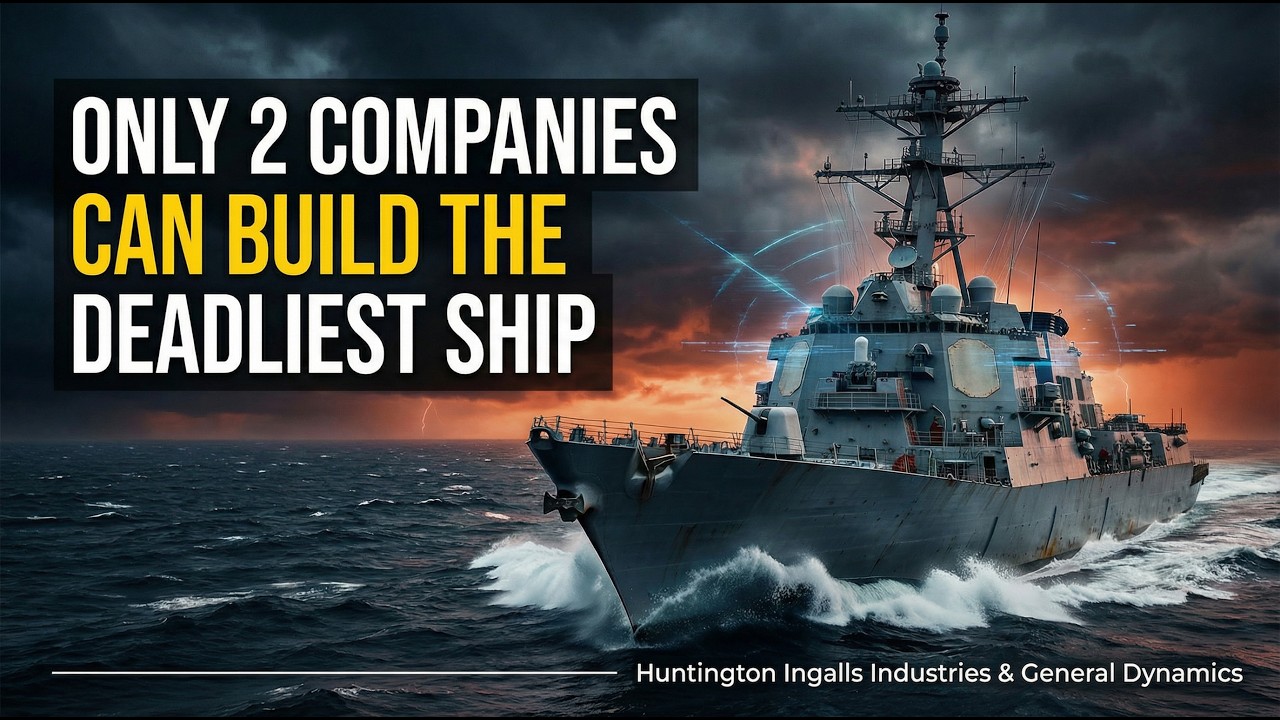 Only Huntington Ingalls Industries and General Dynamics Can Build America's Deadliest Ship