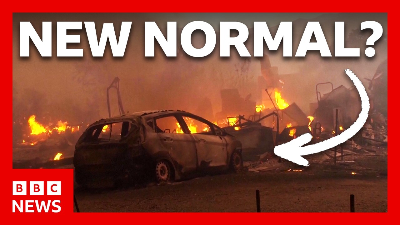 Nevada is on fire. Is this the new normal? | BBC News