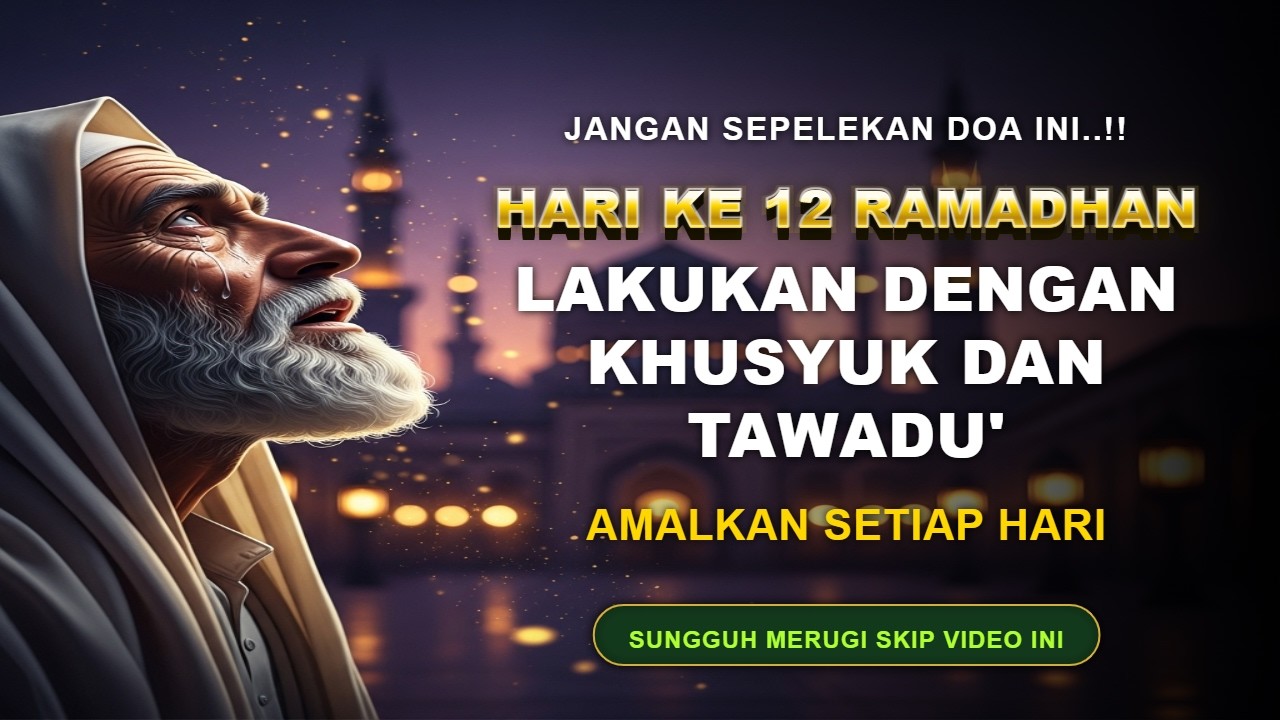 Sungguh Merugi bila Skip Doa dan Dzikir ini...Hati Lebih Lembut atau Masih Keras? | Warning Sign