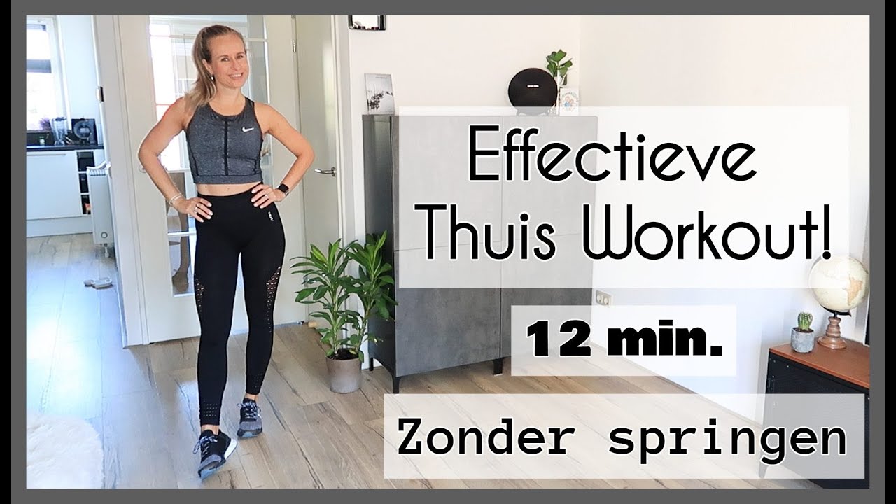 12 min. Thuis Workout - Vetverbranding, Conditie & Kracht //OPTIMAVITA