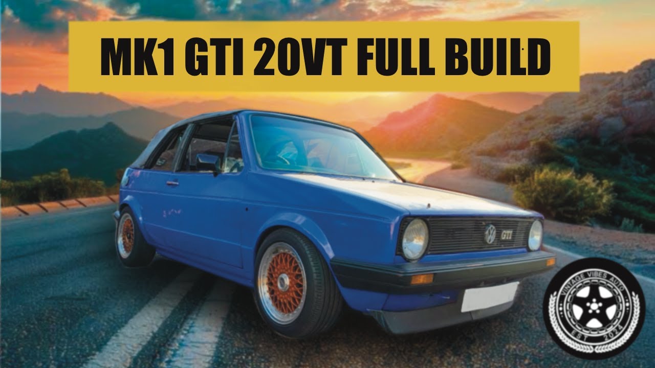 MK1 Golf 1.8T 20V Conversion Full Build From Abandoned Project To Driving
