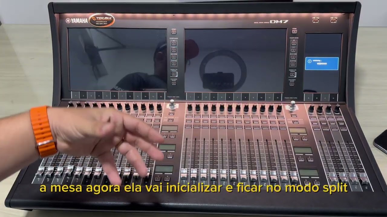 DM7 YAMAHA   MODO SPLIT   @tocmixoficial
