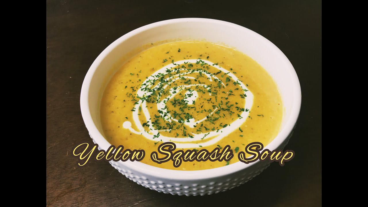 Roasted Yellow Squash Soup  || Butternut Squash Soup || How to make Creamy Butternut Squash Soup