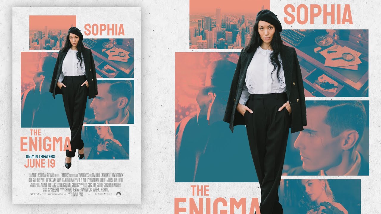 GIMP Tutorial: Movie Poster Design in GIMP - The Enigma