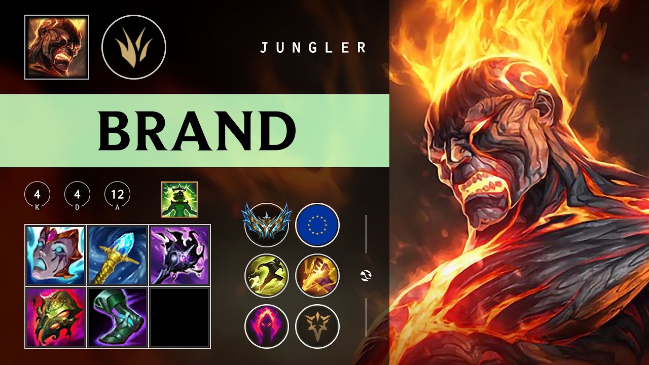 Brand Jungle vs Nocturne - EUW Challenger Patch 26.06