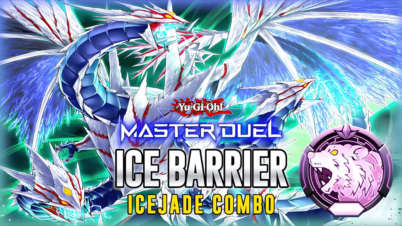BEST ICE BARRIER DECK! Great Combo with ICEJADE Cards | Ranked Gameplay!! [Yu-Gi-Oh! Master Duel]